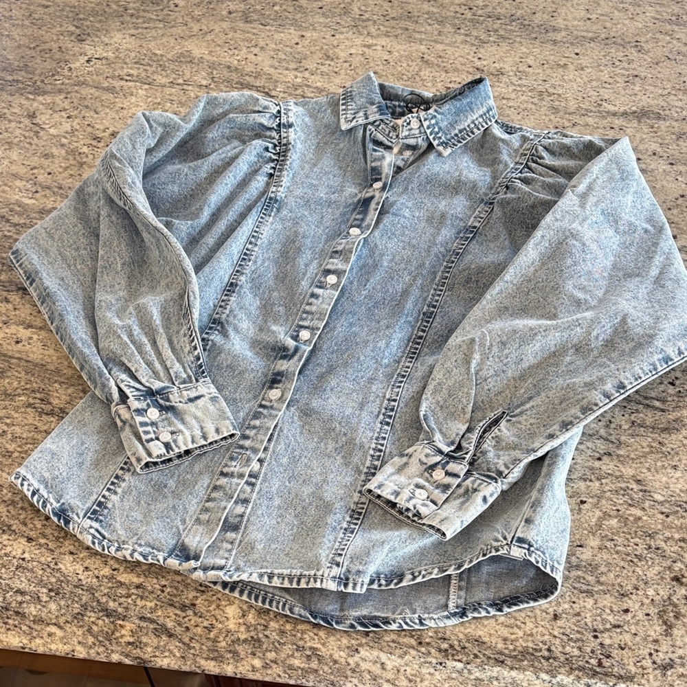 NWT a loves a Denim Shirt
